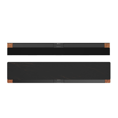 Moderno armadietto TV in legno con condizionatore d'aria elettrico LED touch multifunzione