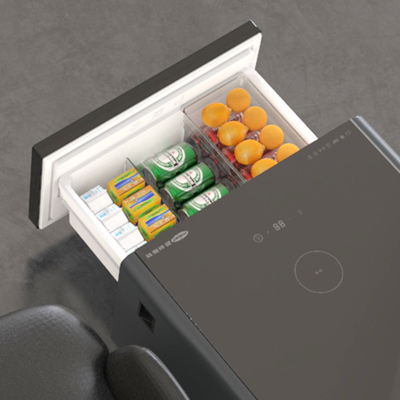 Moderno design Tavolino da notte Mini tavolino laterale frigorifero per mobili da soggiorno