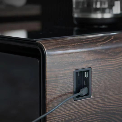 NO Tavolo da caffè smart pieghevole con bollitore e cassetti frigoriferi Mobili moderni