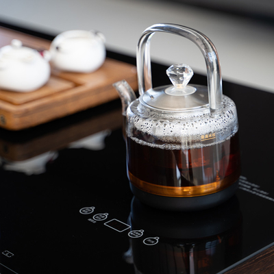 Arredamento del soggiorno Tavolo da tè moderno combinato con bollitore Tavoli da caffè