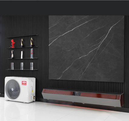 Arredamento del soggiorno Armadio TV in legno con supporto per TV elettrico e pannello LED moderno