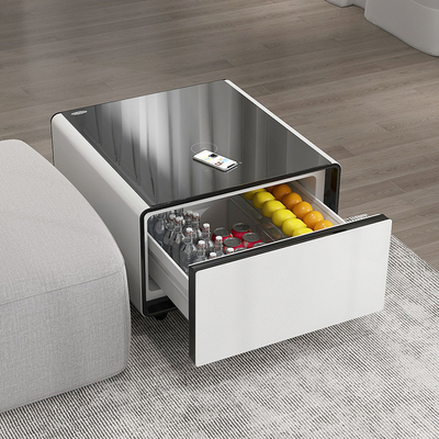Ricarica wireless Smart Tea Tavola laterale con compressore e 110-240V di tensione per la camera da letto