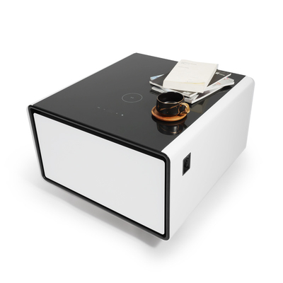 65L Capacità Smart Coffee Table frigorifero con ricarica wireless e design conciso