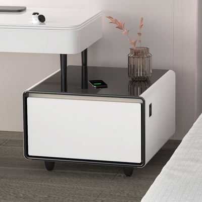 65L Capacità Smart Coffee Table frigorifero con ricarica wireless e design conciso