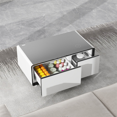 Mini frigorifero Smart Coffee Table con Wine Cooler e Music Player