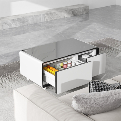 Mini frigorifero Smart Coffee Table con Wine Cooler e Music Player