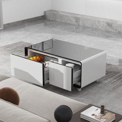 Mini frigorifero Smart Coffee Table con Wine Cooler e Music Player